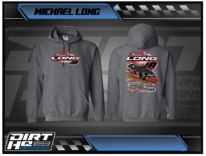 Michael Long Gray Hoodie (Shipping 4/14)
