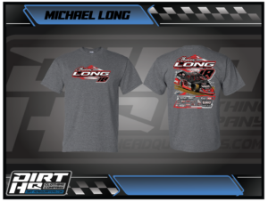 Michael Long Gray Tee (Shipping 4/14)