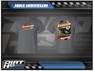 Mike Harrison Gray Tee (Shipping 4/14)