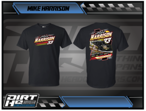 Mike Harrison Black Tee (Shipping 04/14)