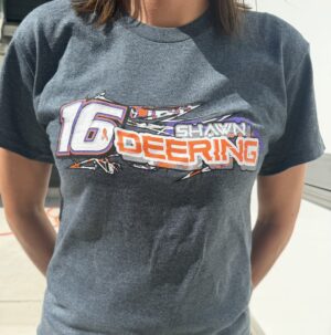 Shawn Deering Dark Heather Grey Tee
