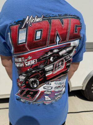 Michael Long Iris Blue Tshirt